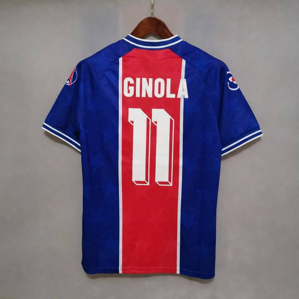 PSG 1994/95 Home Jersey - GINOLA - M