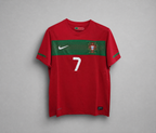 Cristiano Ronaldo CR7 Portugal Home Jersey 2010