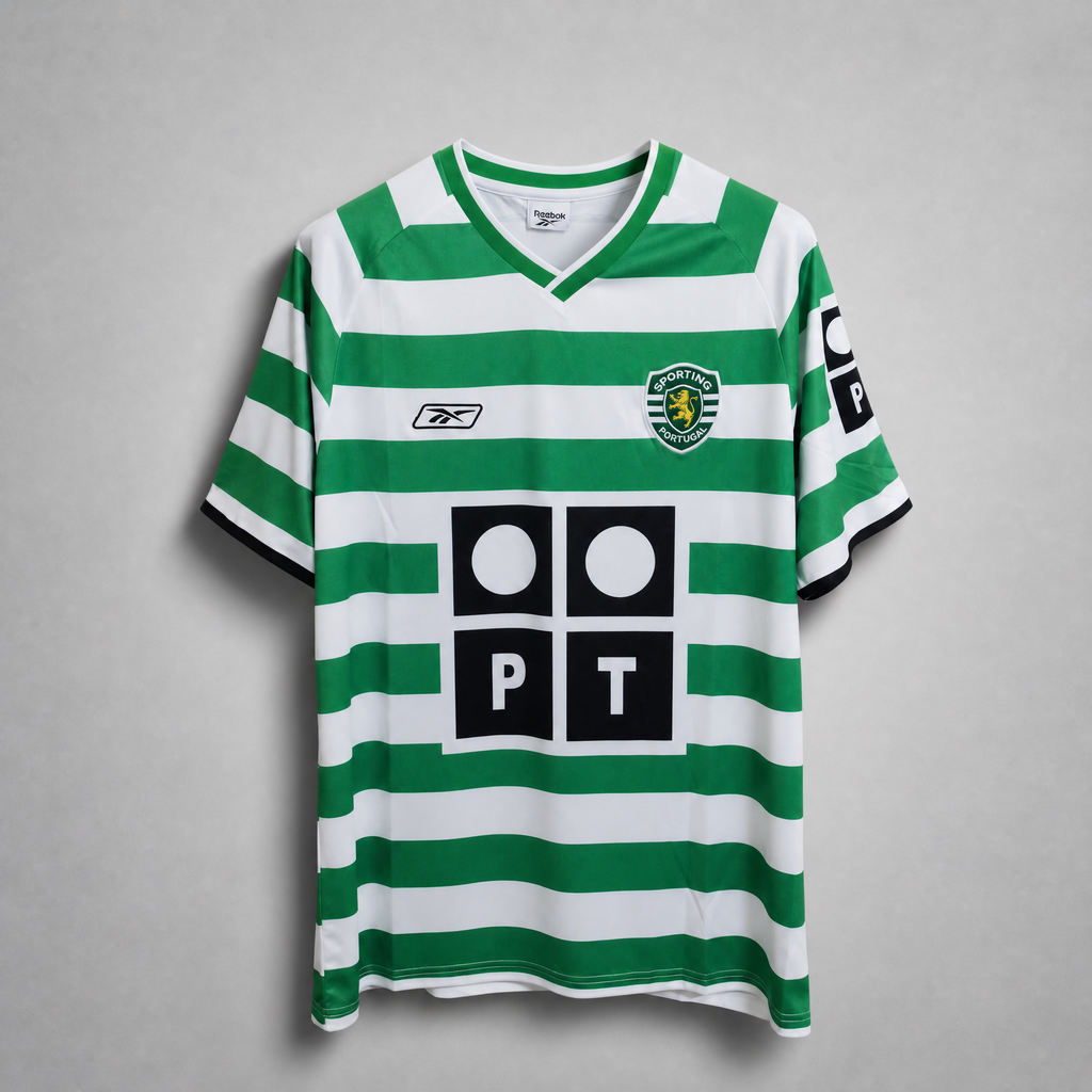 Maillot domicile du Sporting Lisbonne 2003/04