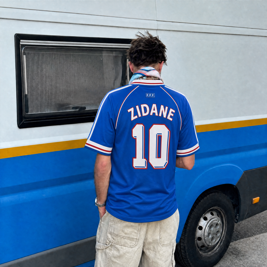 Zidane France Home Jersey 1998 World Cup Winners