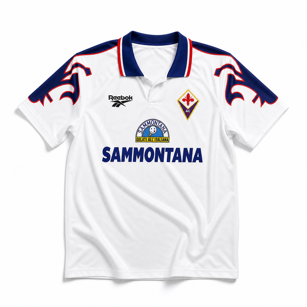 Trøje Batistuta Fiorentina Udebanetrøje 1995/96