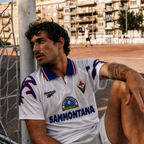 Trøje Batistuta Fiorentina Udebanetrøje 1995/96