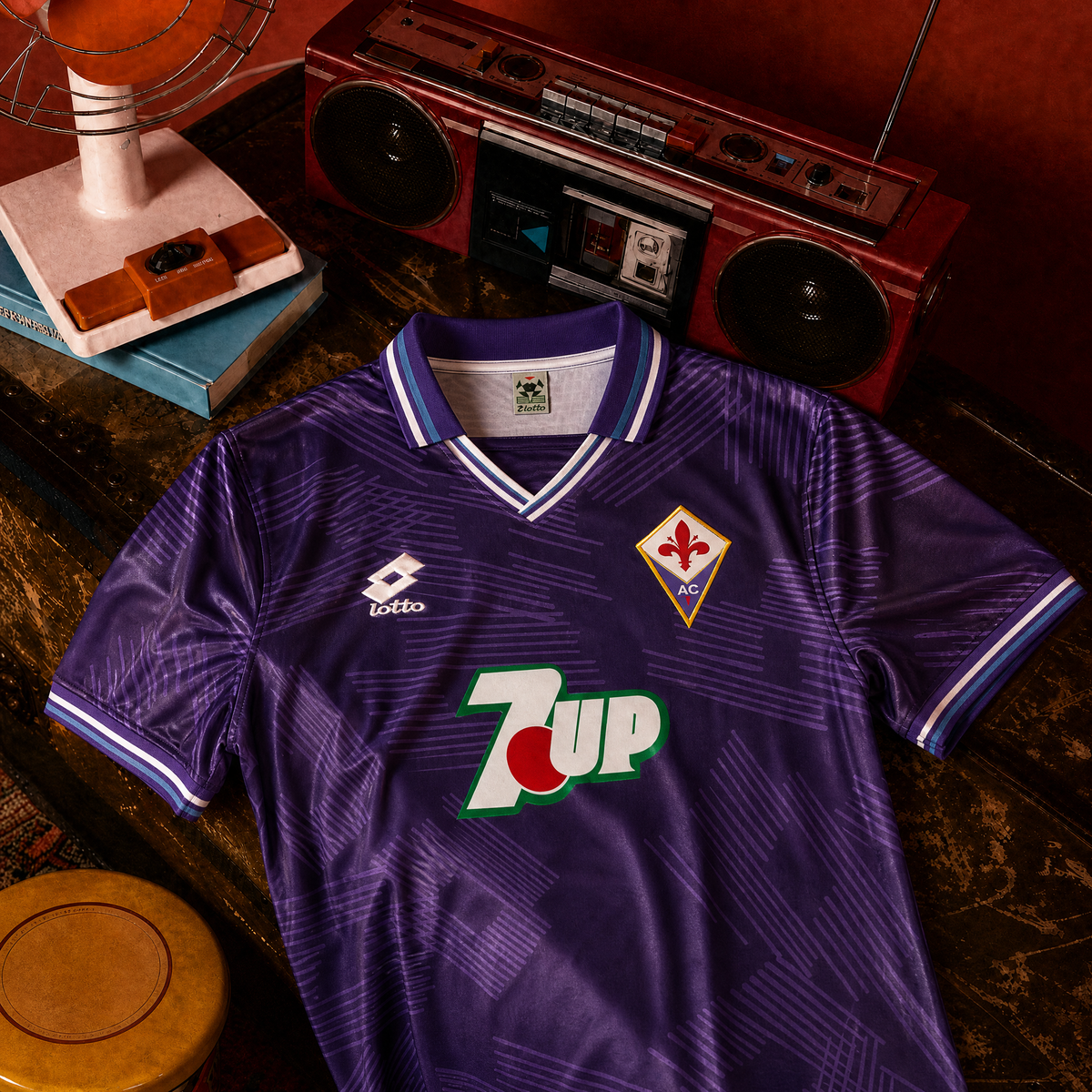 Maillot domicile de la Fiorentina 1992/93