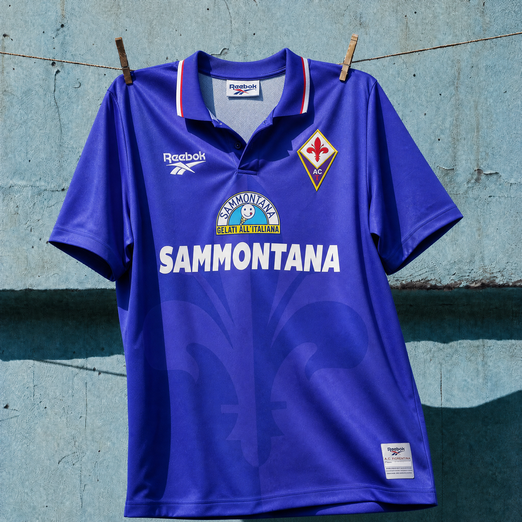 Trøje Batistuta Fiorentina Hjemmebanetrøje 1995/96