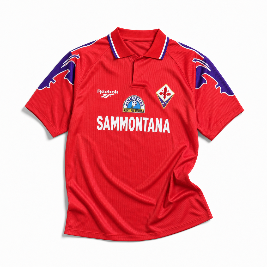 Trøje Batistuta Fiorentina Tredjetrøje 1995/96
