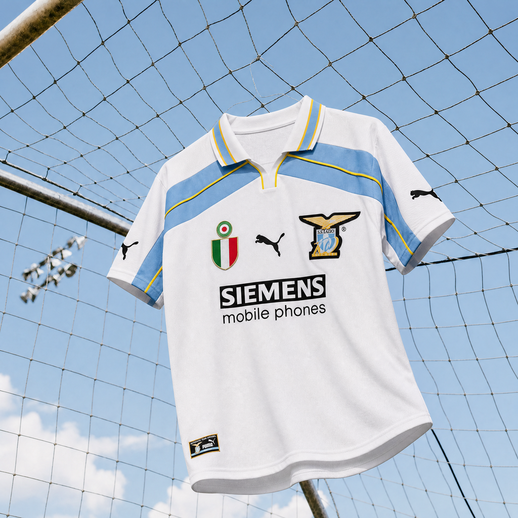 Lazio Trøje Ude 2000/01 100-årsjubilæum