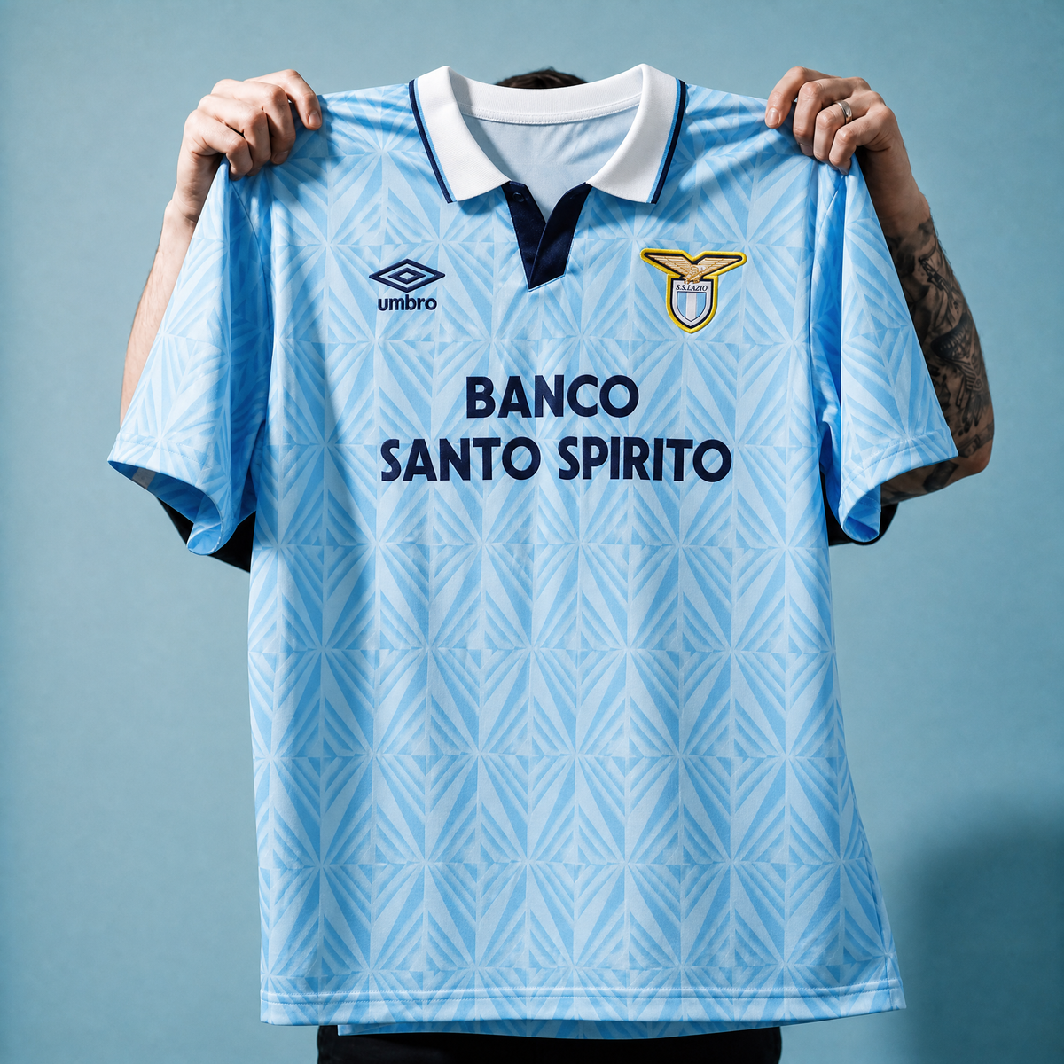 Maillot domicile de la Lazio 1991/92