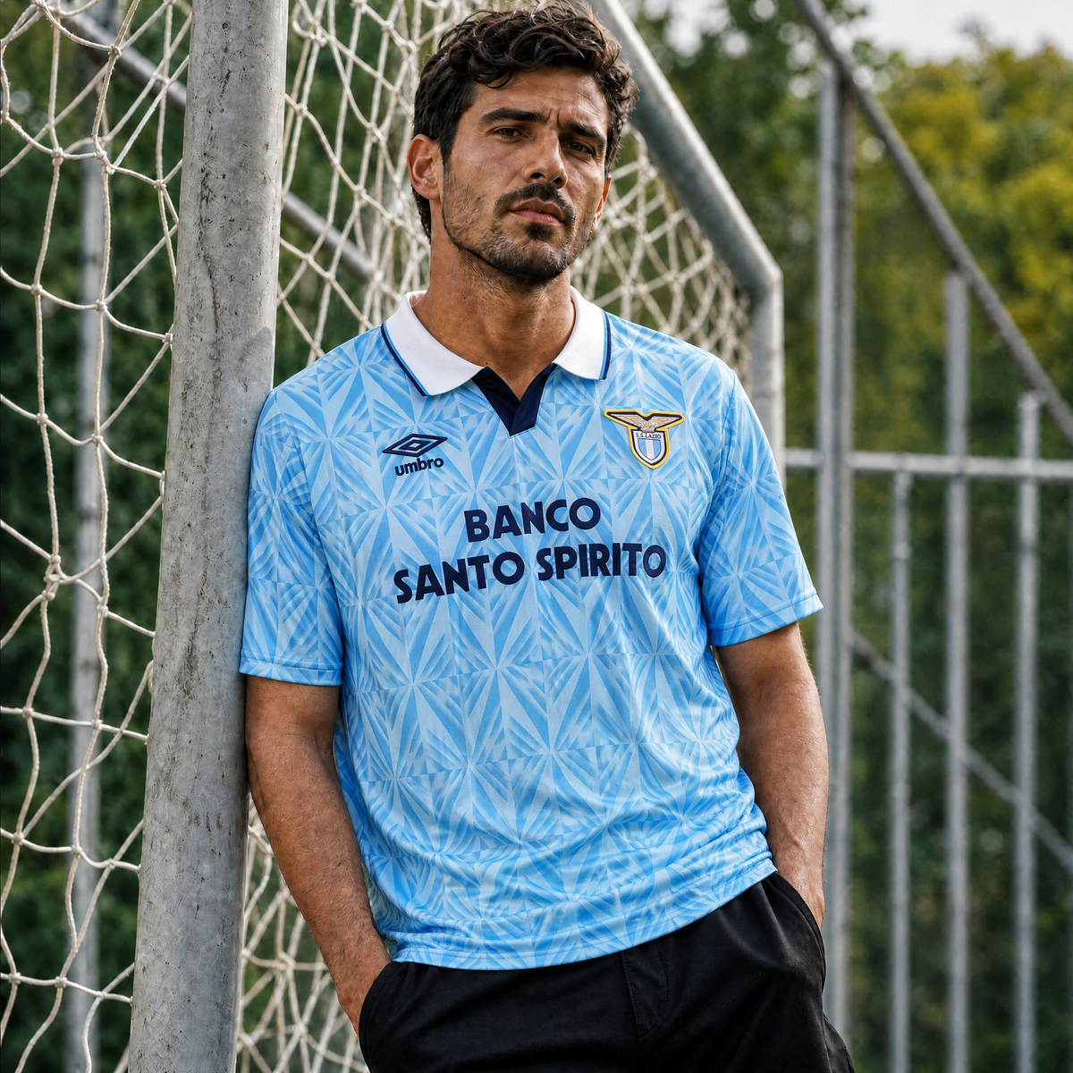 Maillot domicile de la Lazio 1991/92