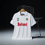 Maillot extérieur blanc de Naples 1987/88