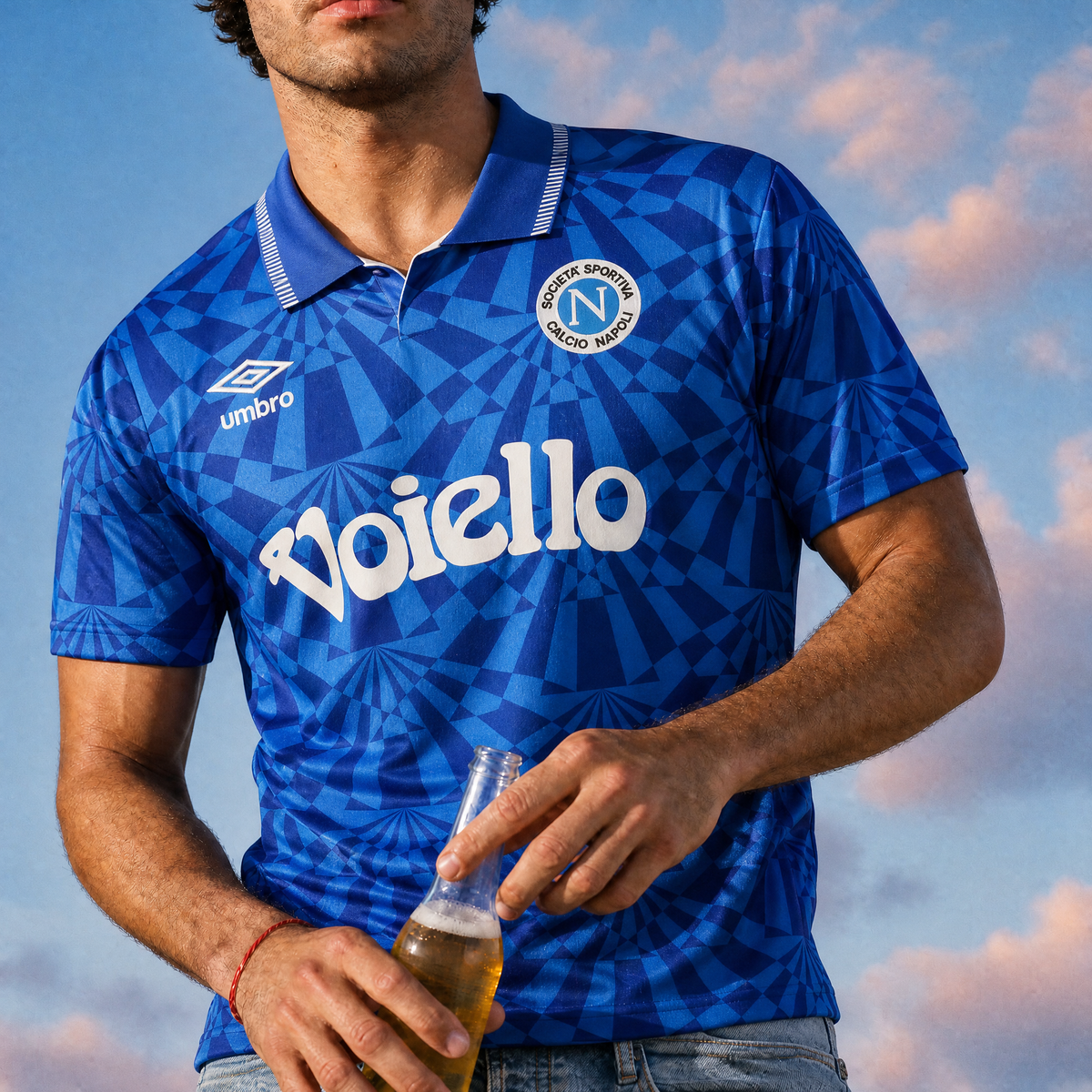 Maillot domicile de Naples 1991/92