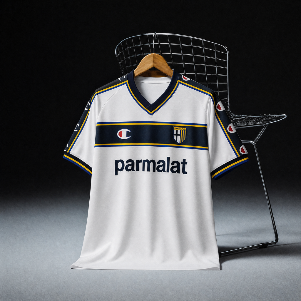 Maillot extérieur de Parme 2002/03