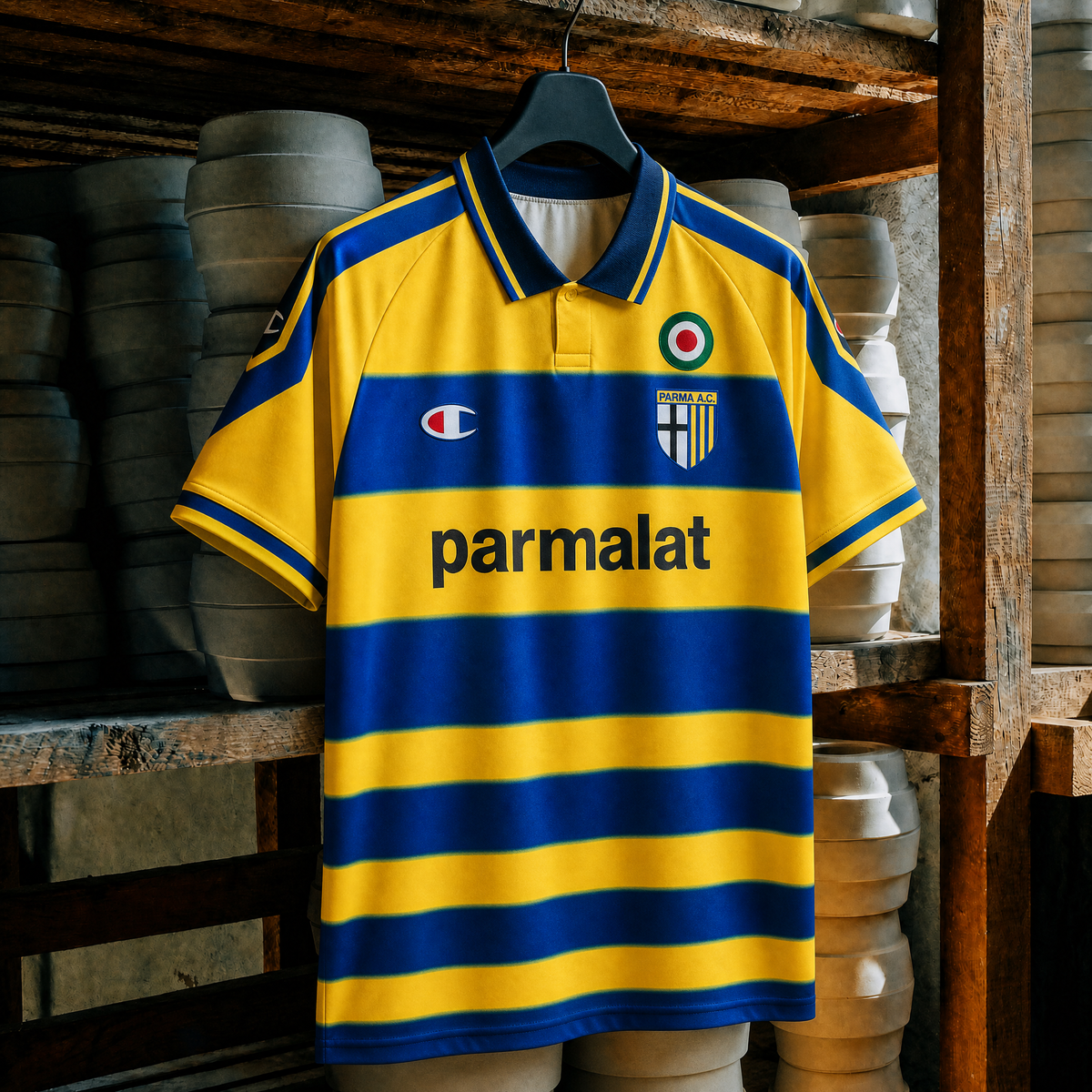 Maillot domicile de Parme 1999/00