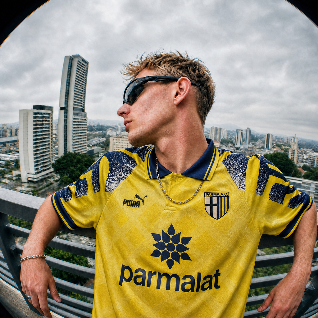 Parma Trøje Gul 1995/96