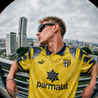 Parma Trøje Gul 1995/96