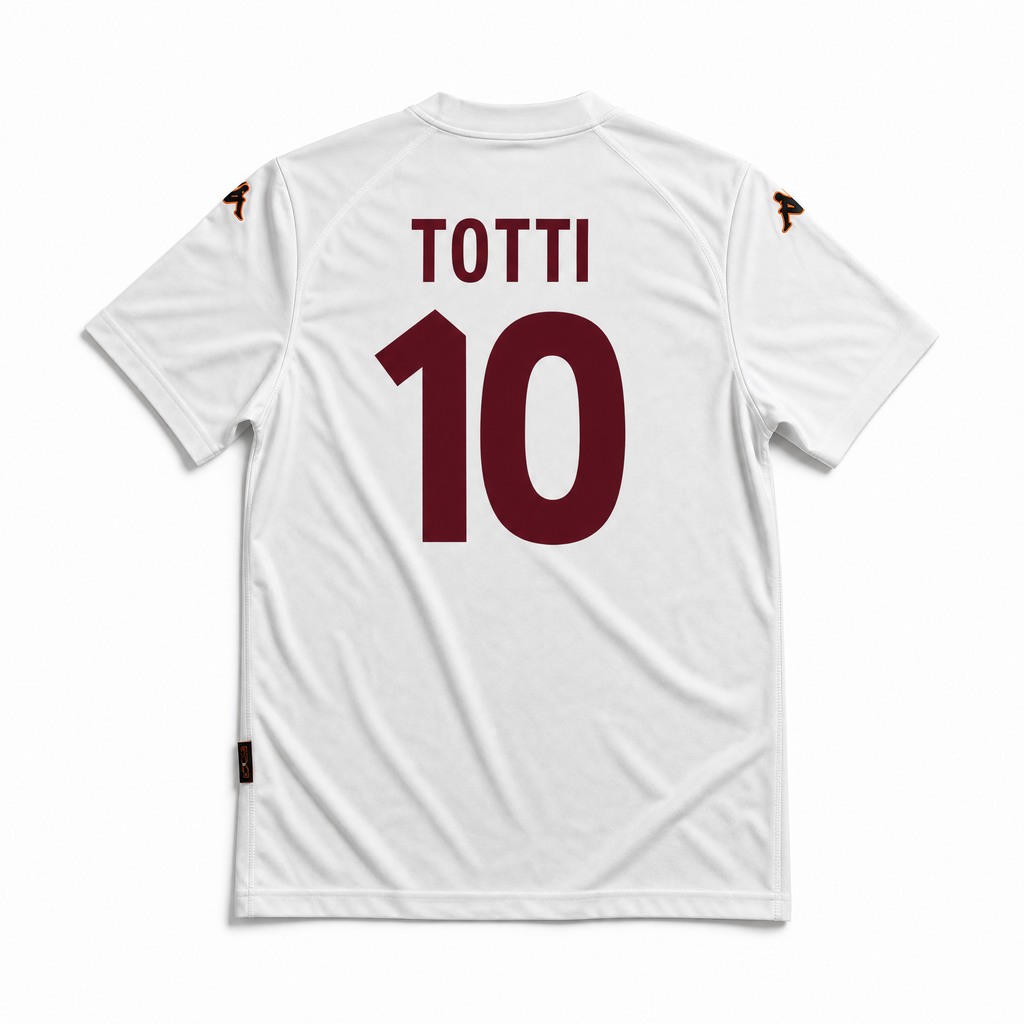 Roma Jersey Away White 2000/01