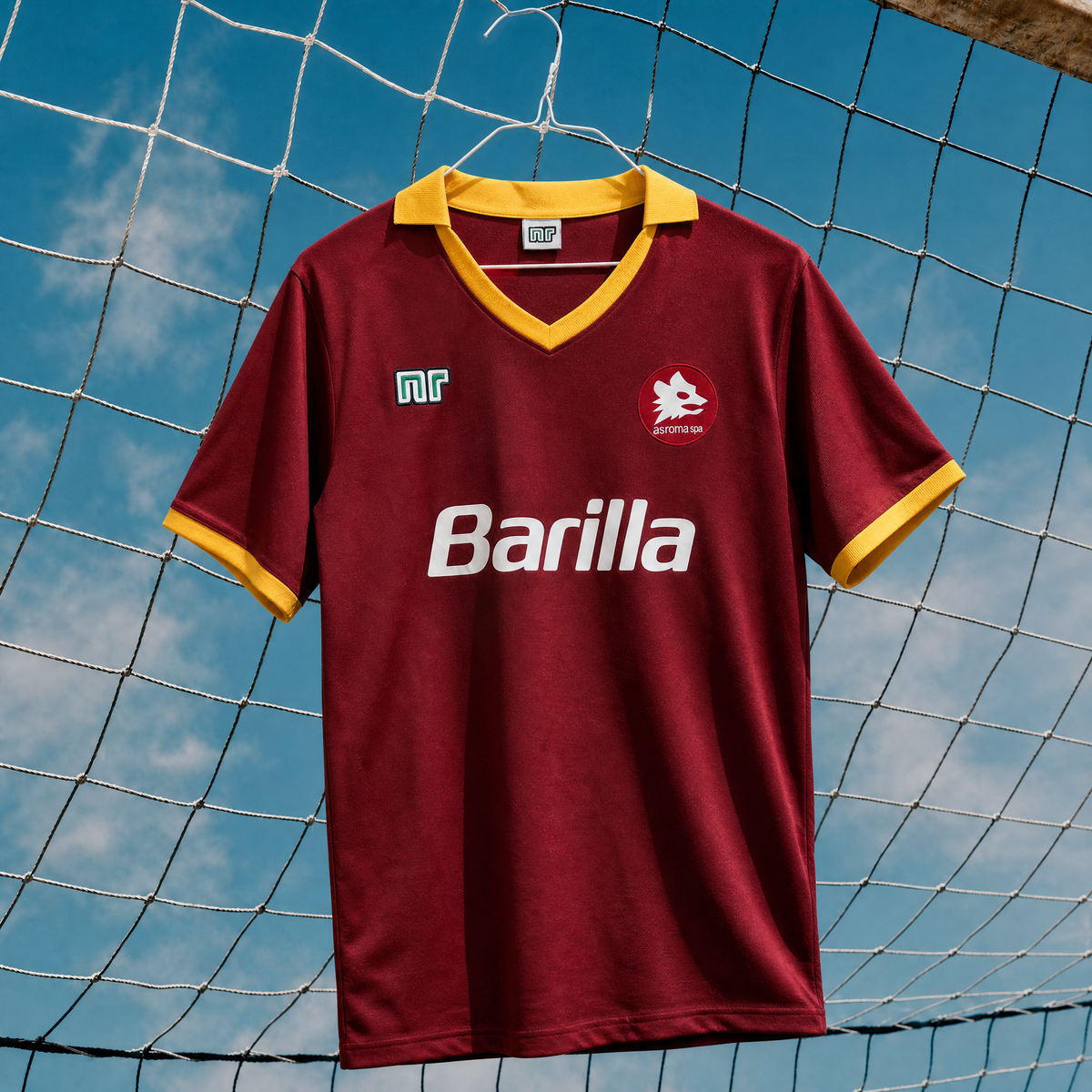 Roma Trøje Hjemme 1989/90