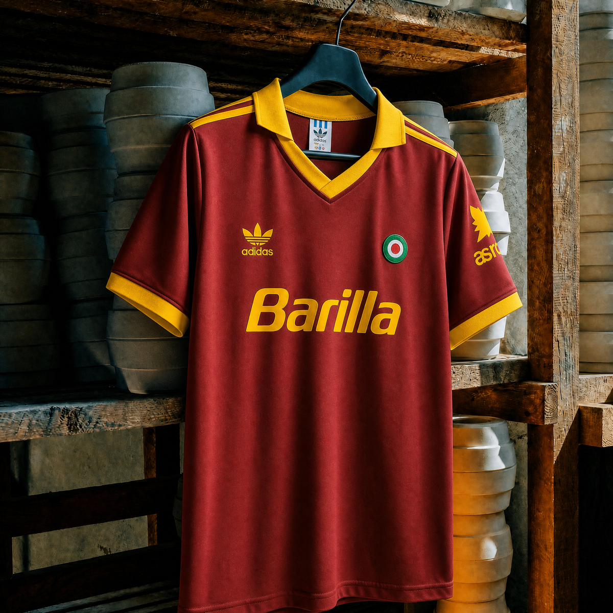 Roma Trøje Hjemme 1991/92