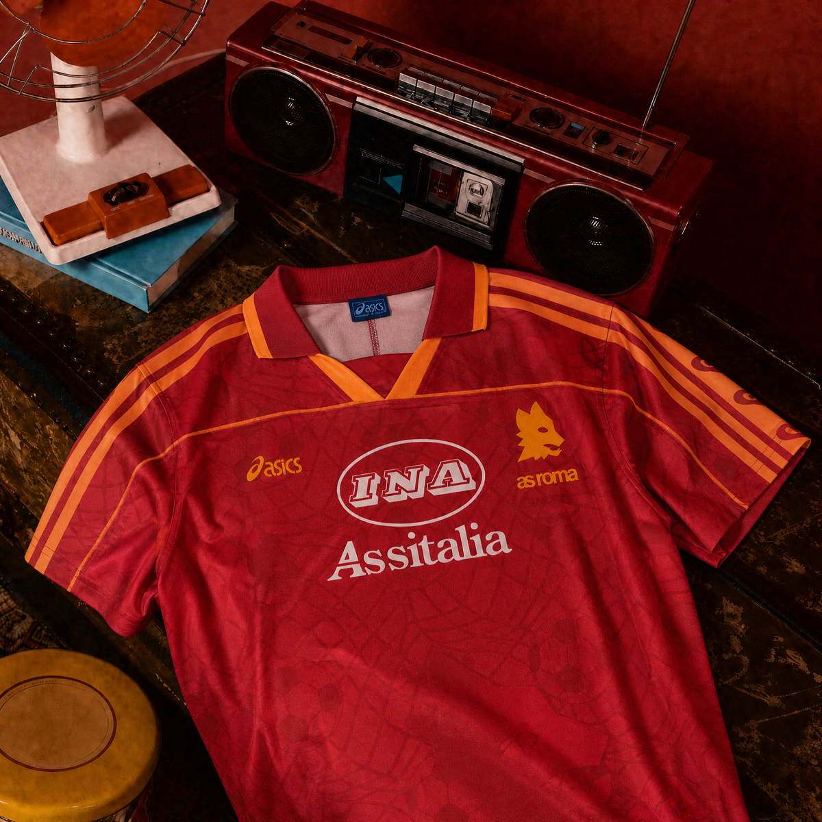 Roma Trøje Hjemme 1995/96