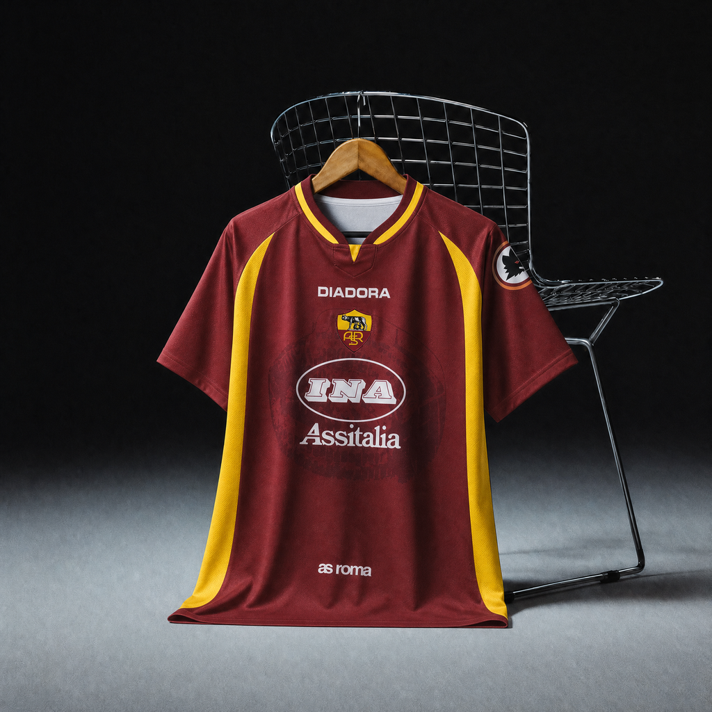 Roma Trøje Hjemme 1997/98
