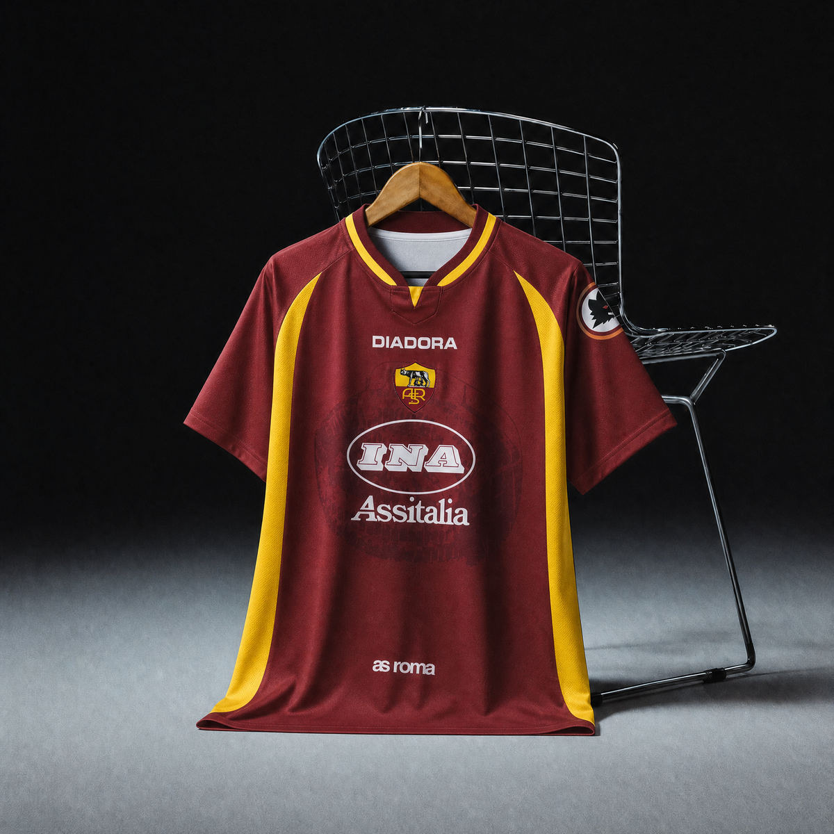 Roma Trøje Hjemme 1997/98