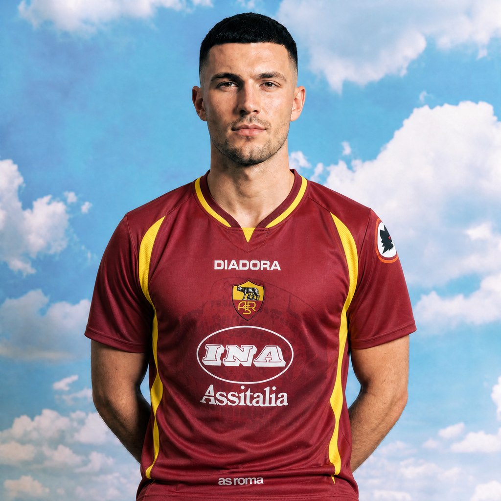 Roma Trøje Hjemme 1997/98