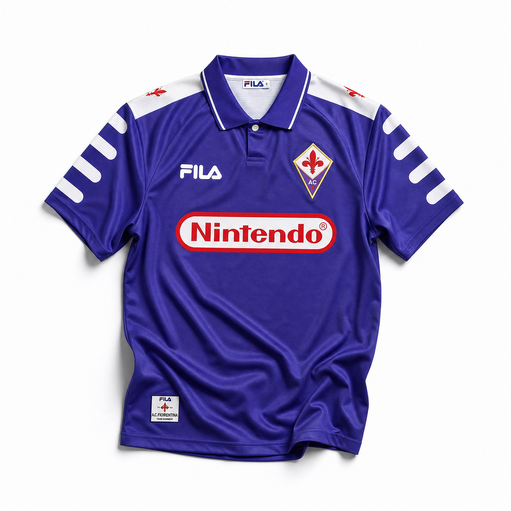 Trøje Batistuta Fiorentina Hjemmebanetrøje 1998/99