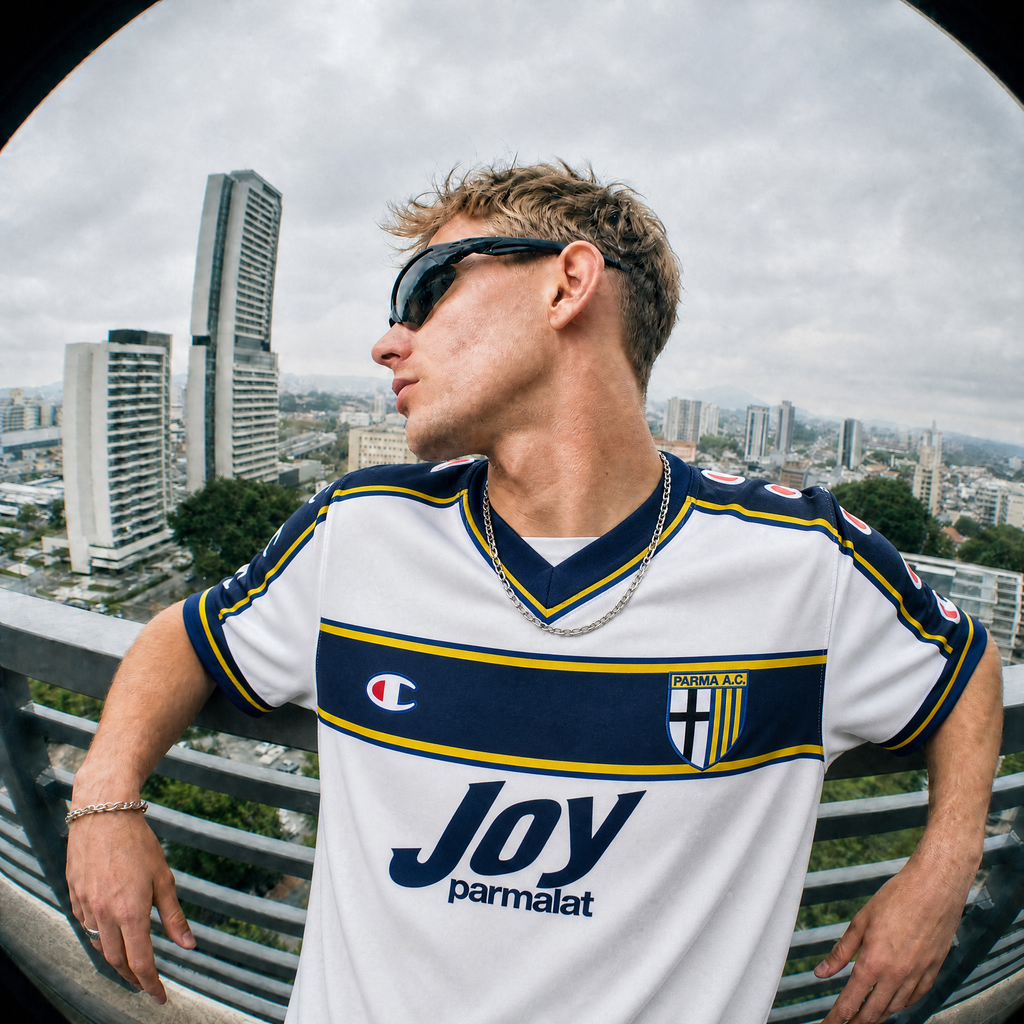 Parma Trøje Ude 2001/02