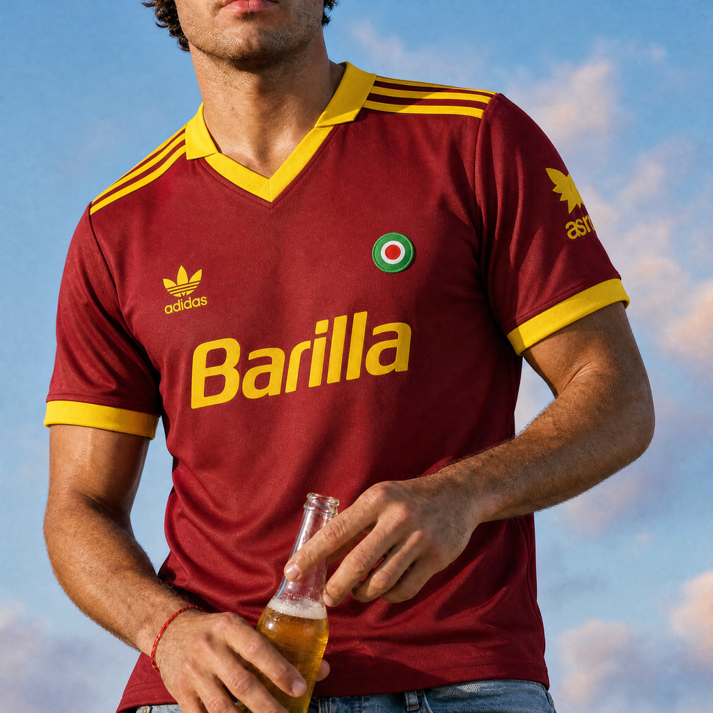 Roma Trøje Hjemme 1991/92