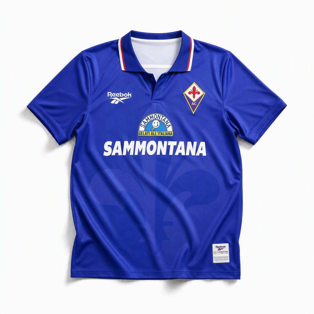 Trøje Batistuta Fiorentina Hjemmebanetrøje 1995/96