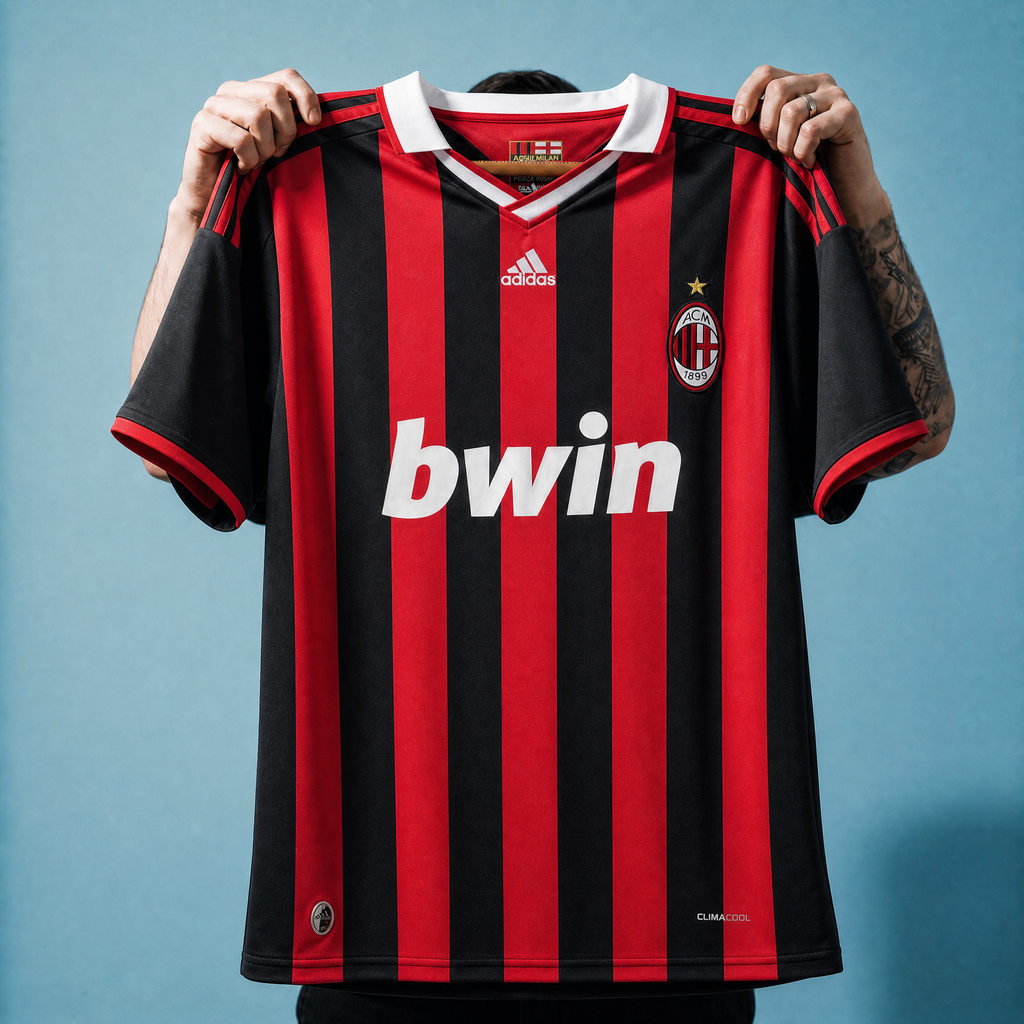 Ronaldinho Milan Home Jersey 2009/10