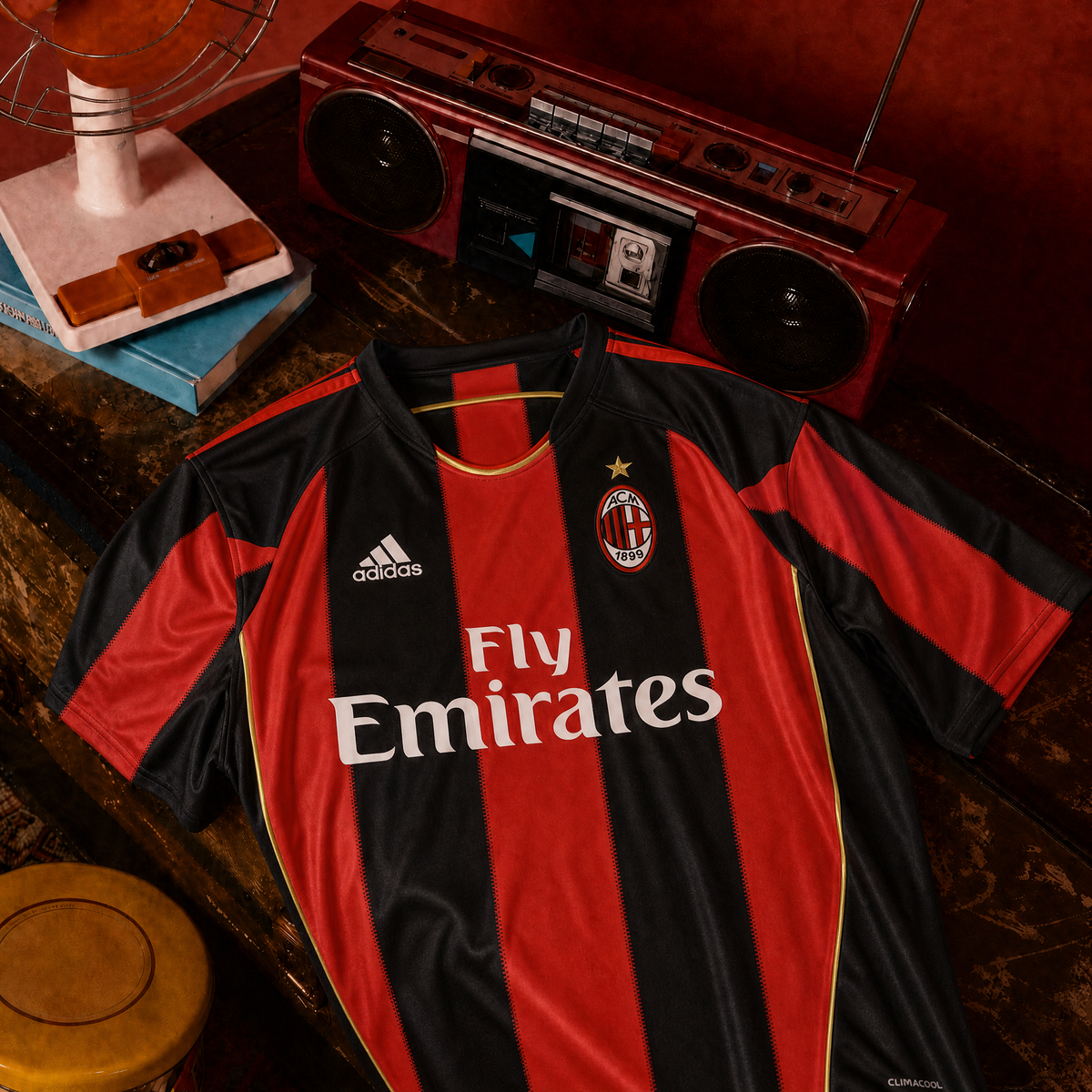 Maillot Ronaldinho Milan domicile 2010/11