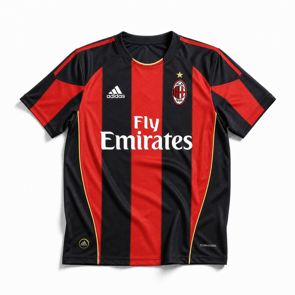 Maillot Ronaldinho Milan domicile 2010/11