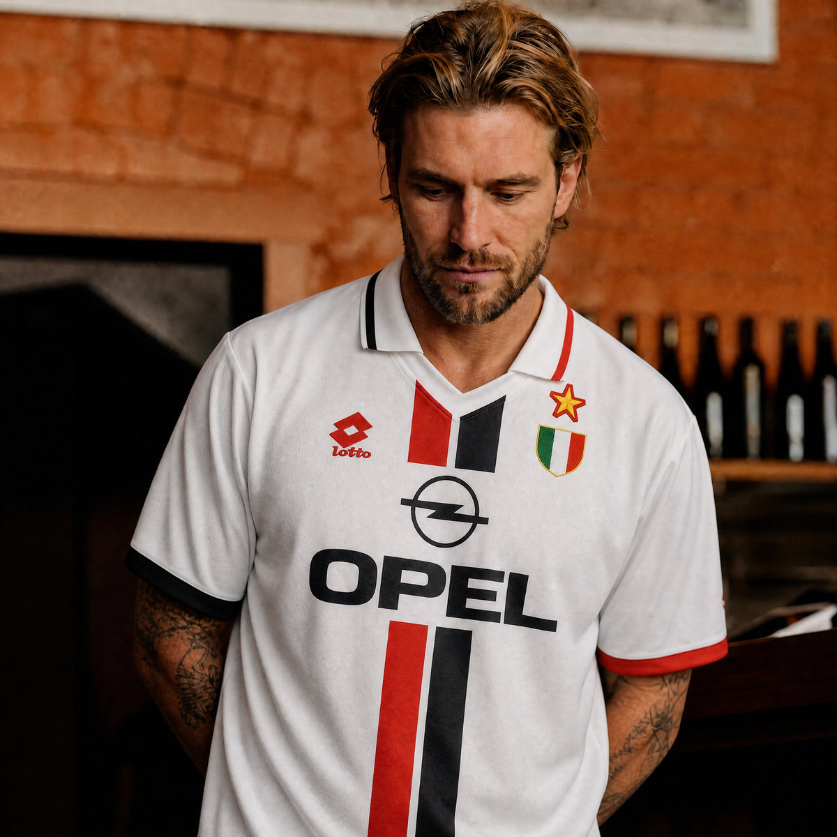 Milan Trøje Ude 1996/97