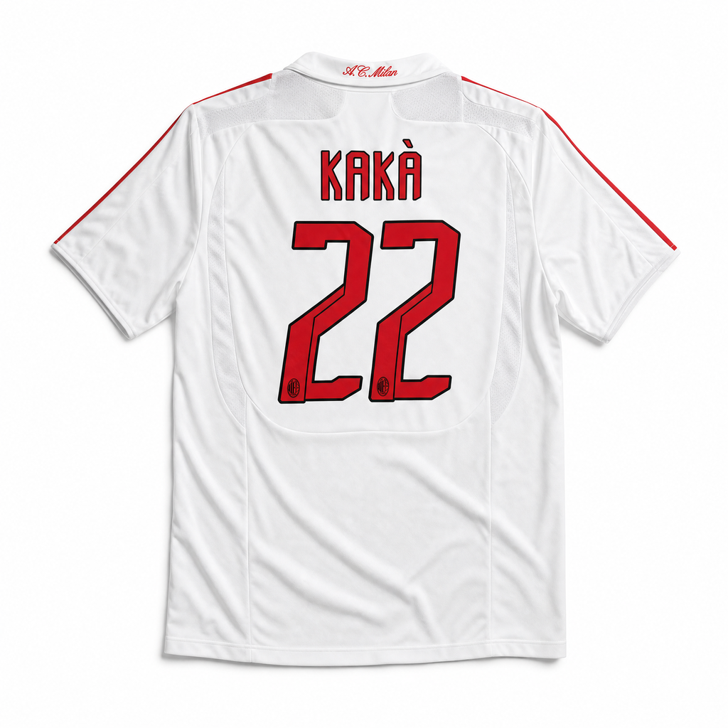 Milan Maillot extérieur 2007/08