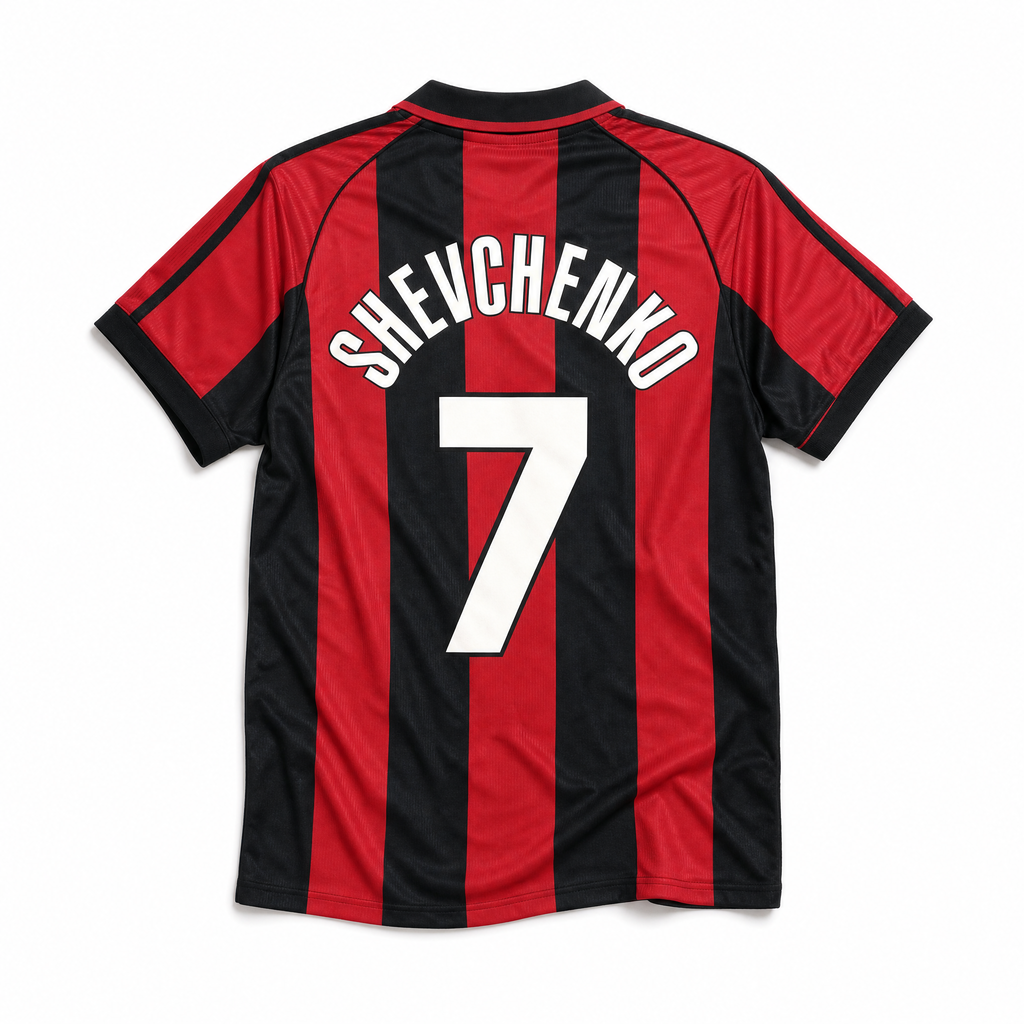 Milan Trøje Hjemme 1998/99