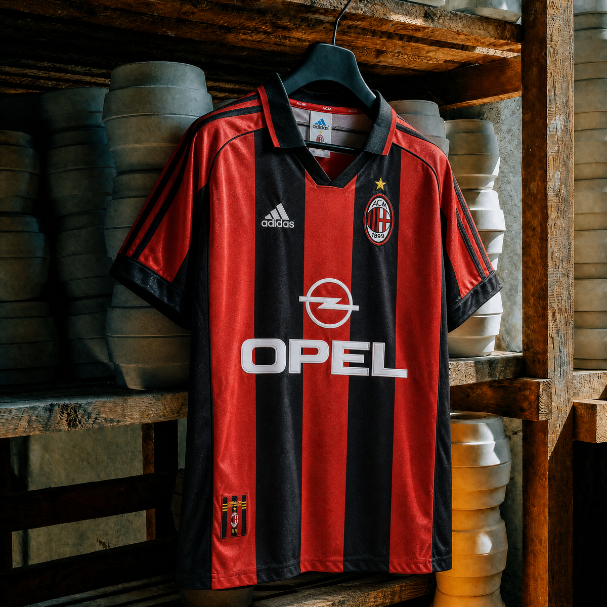 Milan Trøje Hjemme 1998/99