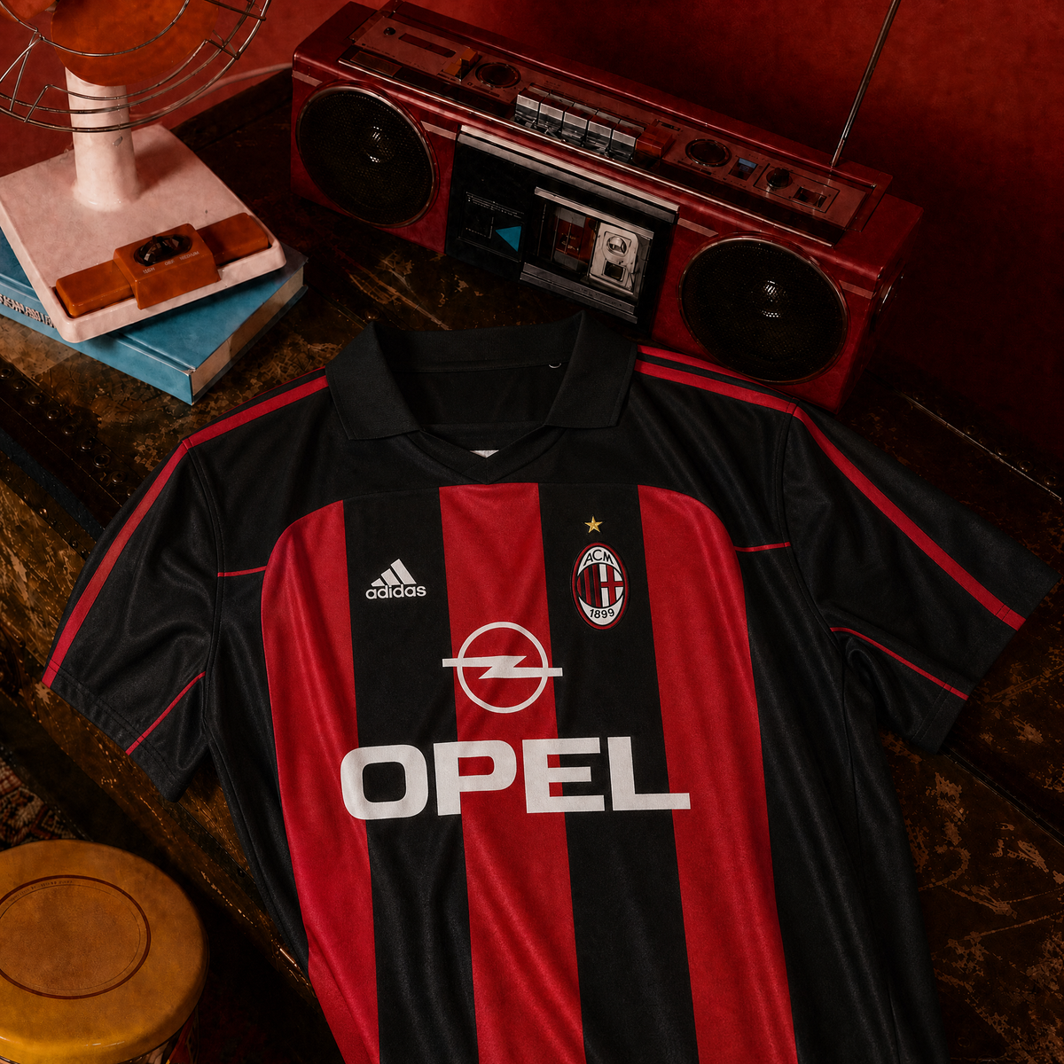 Milan Trøje Hjemme 2000/01