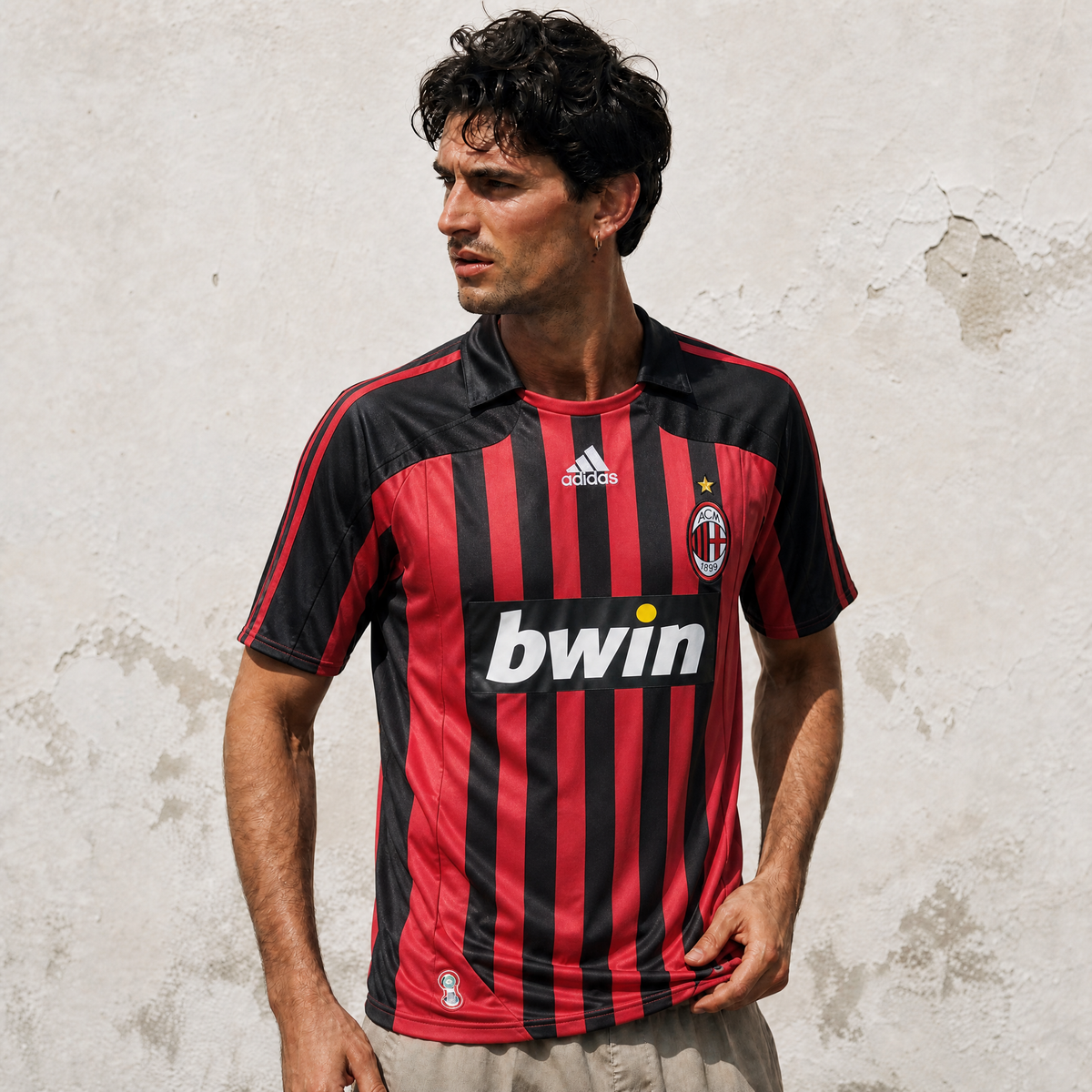 Milan Trøje Hjemme 2007/08