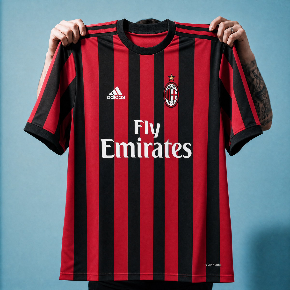 Milan Trøje Hjemme 2017/18