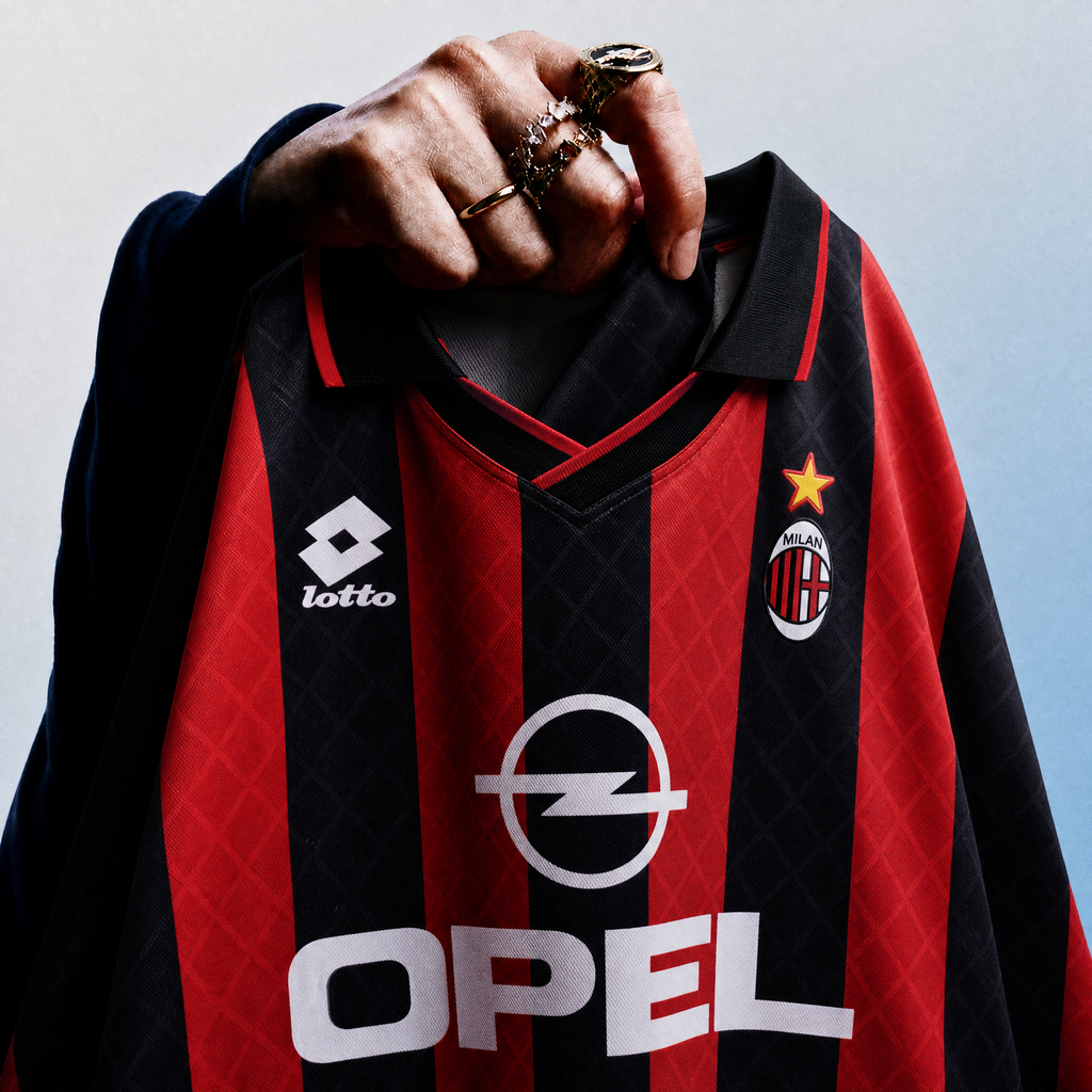 Maglia Baggio Milan Home 1995/96