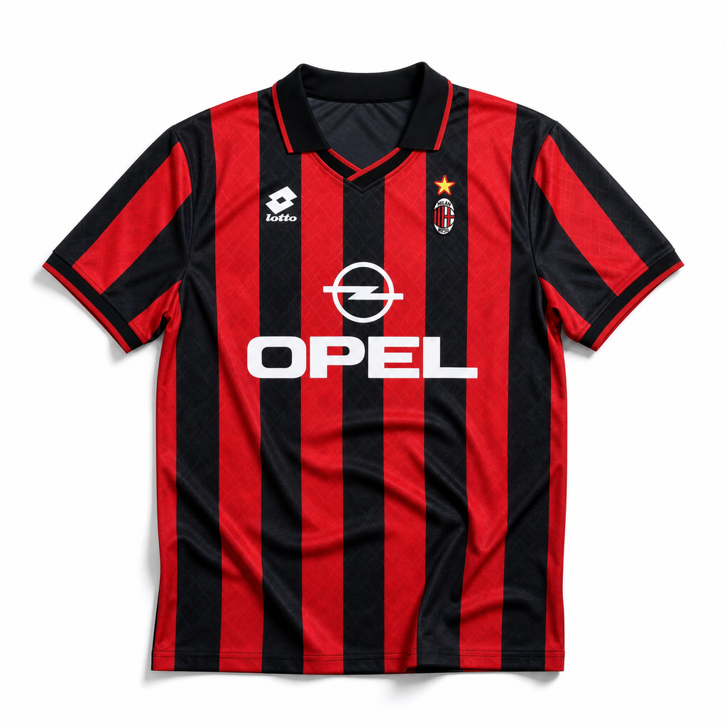 Maglia Baggio Milan Home 1995/96