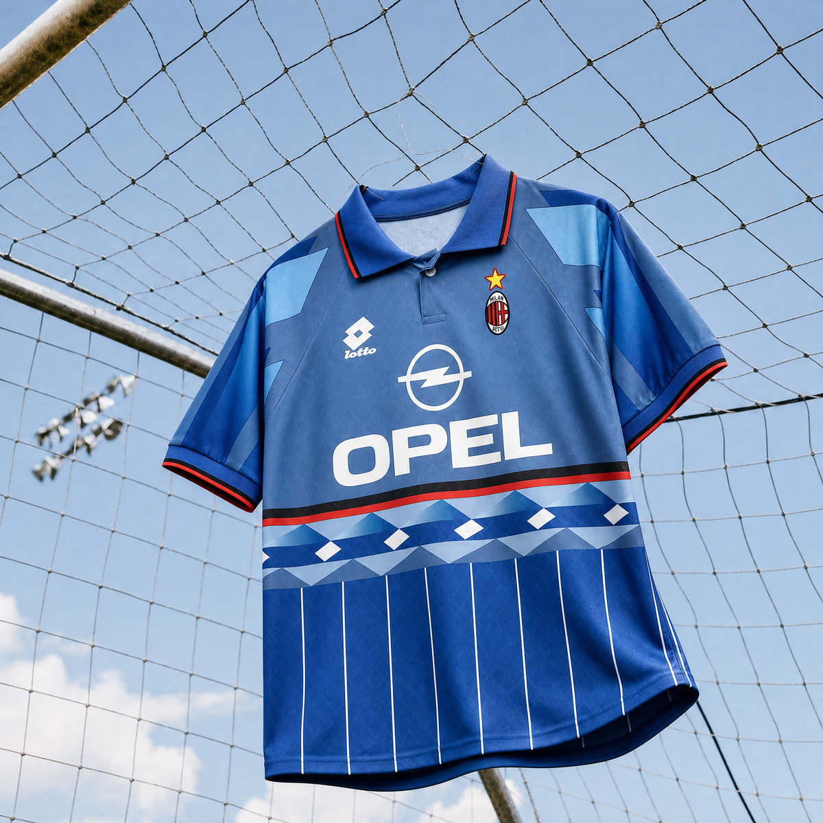 Baggio Milan Fourth Jersey 1995/96