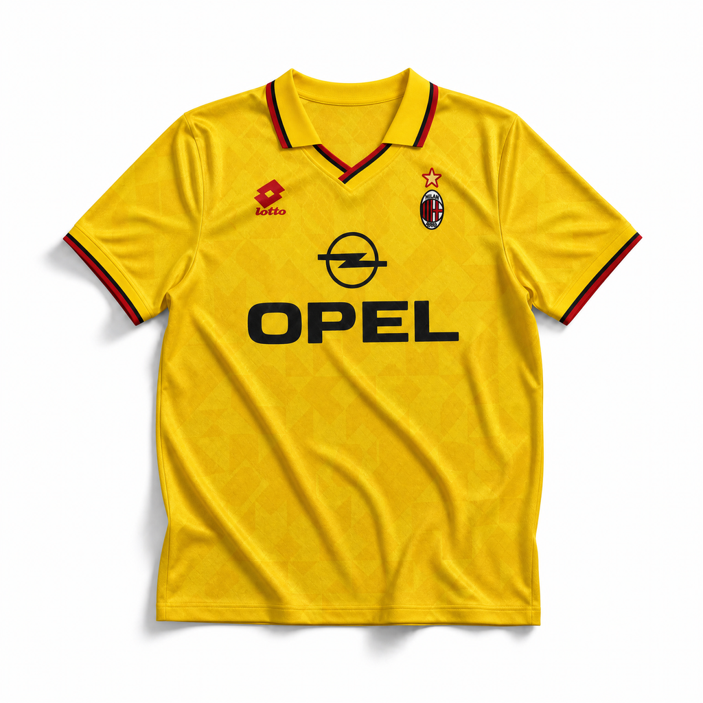Maillot Baggio Milan Troisième 1995/96