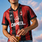 Milan Trøje Hjemme 1998/99