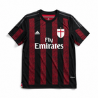 Maglia home Milan 2015/16 rossonera vista frontale