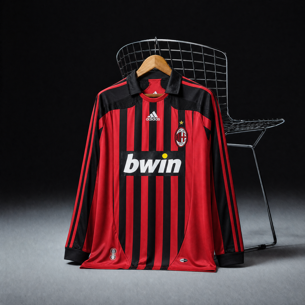 Milan Jersey Home Long 2007/08