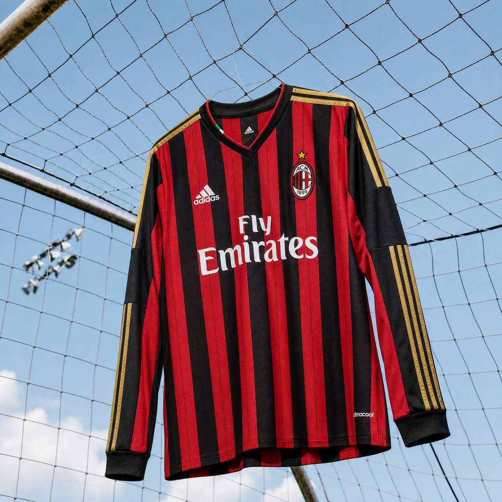 Milan Maillot domicile manches longues 2013/14