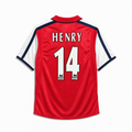 Camiseta de Henry del Arsenal local 2000/01