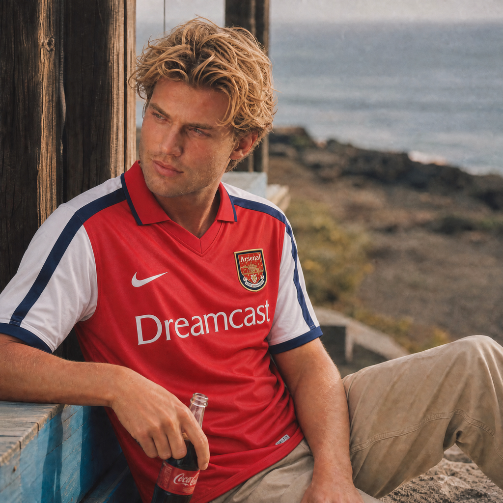 Camiseta de Henry del Arsenal local 2000/01