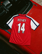 Camiseta de Henry del Arsenal local 2000/01